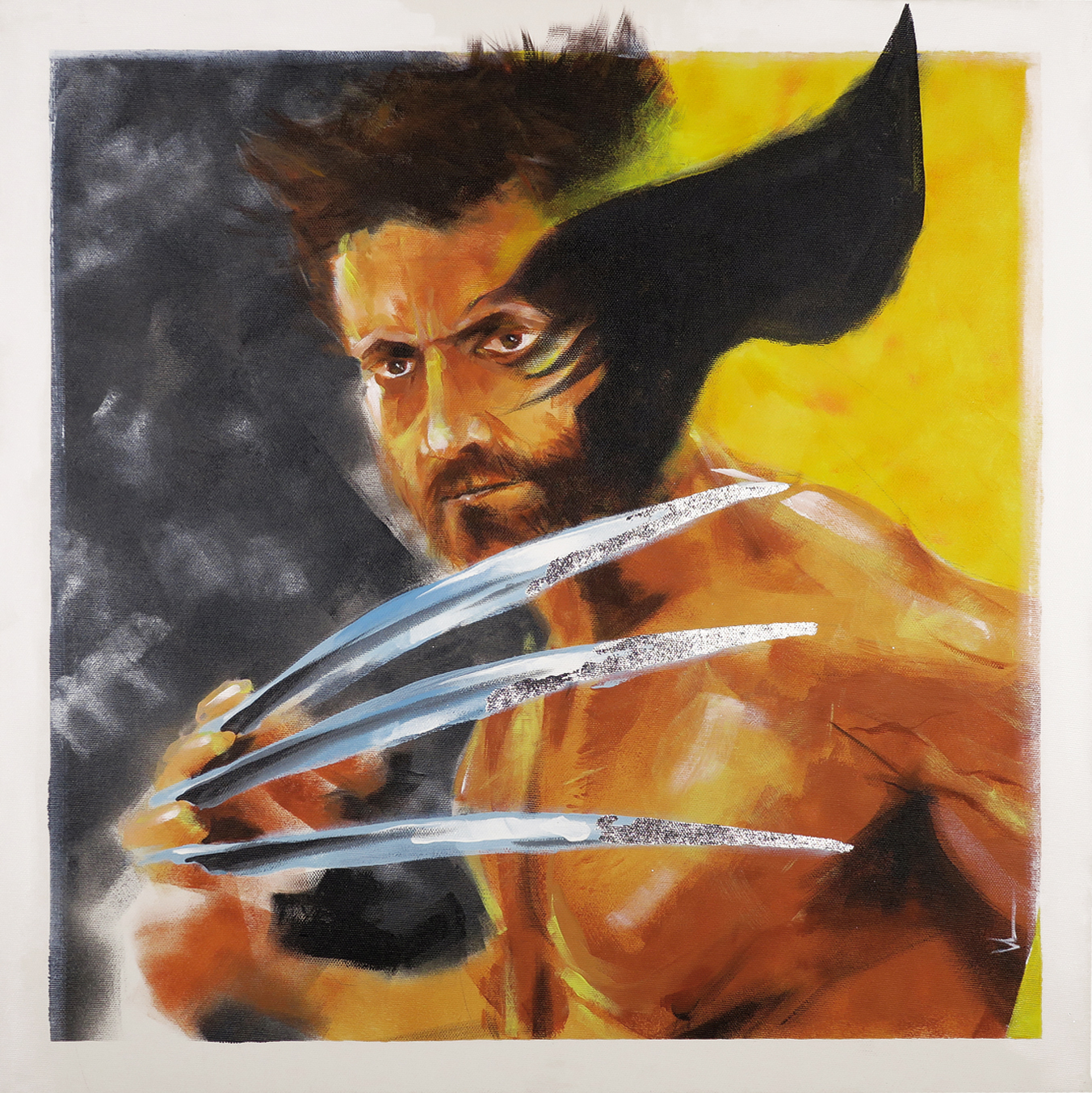 SH_Wolverine_60x60_Acrylic_On_Canvas